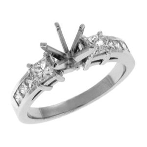 White Gold Engagement Ring