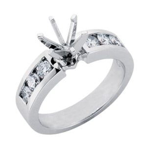 White Gold Engagement Ring