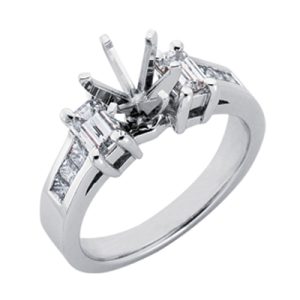 White Gold Engagement Ring