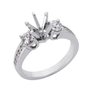 White Gold Engagement Ring