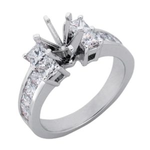 White Gold Engagement Ring