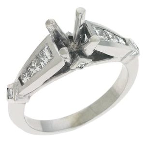 White Gold Engagement Ring
