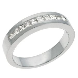 White Gold Diamond Band