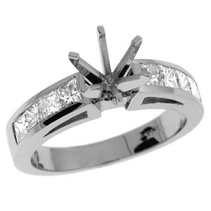 White Gold Engagement Ring