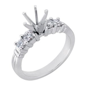 White Gold Engagement Ring