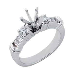 White Gold Engagement Ring