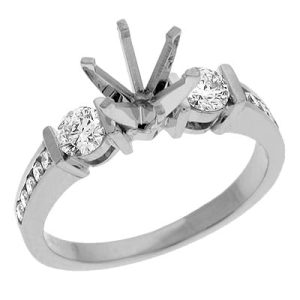 White Gold Engagement Ring