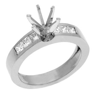White Gold Engagement Ring
