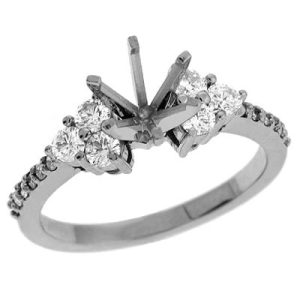 White Gold Engagement Ring