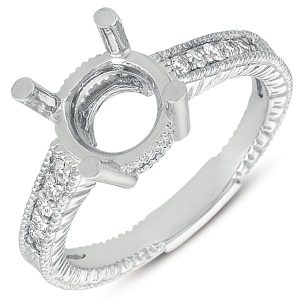 White Gold Engagement Ring