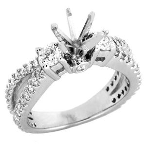 White Gold Engagement Ring