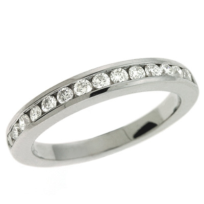 White Gold Matching Band