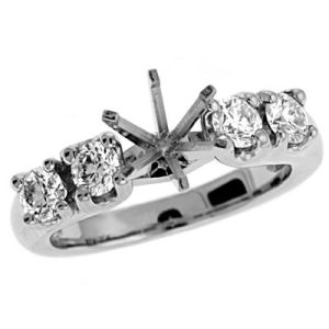 White Gold Engagement Ring