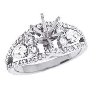 White Gold Engagement Ring