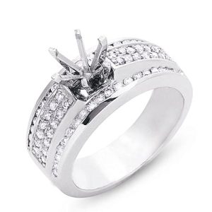 White Gold Engagement Ring