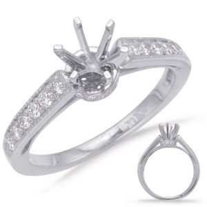 White Gold Engagement Ring