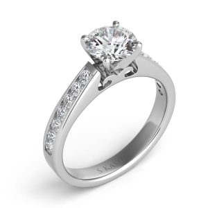 White Gold Engagement Ring