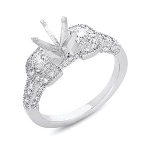 White Gold Engagement Ring