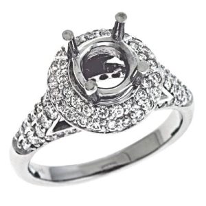 White Gold Engagement Ring