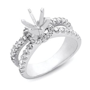 White Gold Engagement Ring