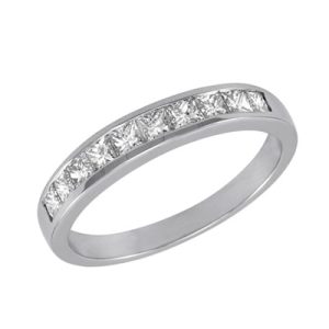 White Gold Matching Band