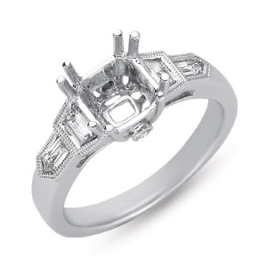 White Gold Engagement Ring