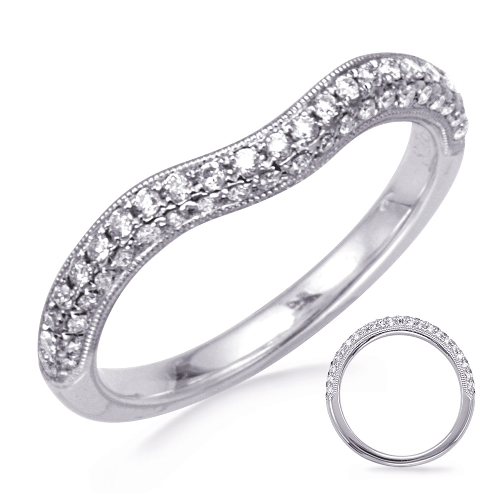White Gold Matching Band