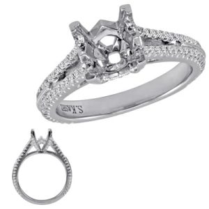 White Gold Engagement Ring