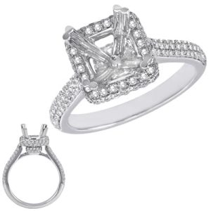 White Gold Engagement Ring
