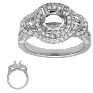 White Gold Engagement Ring