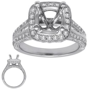 White Gold Engagement Ring
