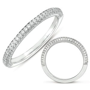 White Gold Wedding Band