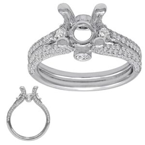 White Gold Engagement Ring