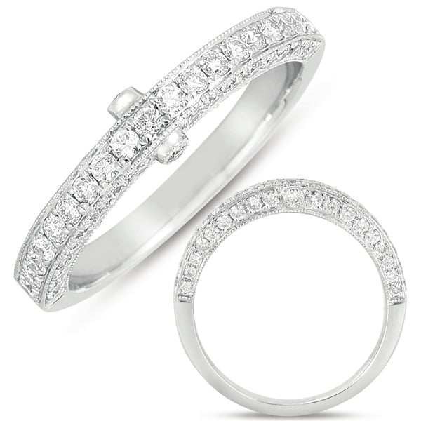 White Gold Matching Band