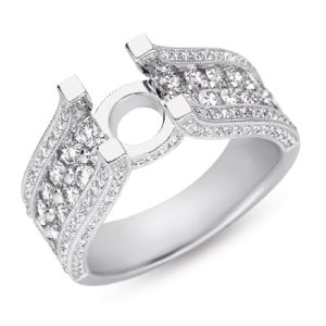 White Gold Engagement Ring