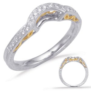 Yellow & White Gold Matching Band