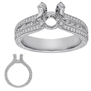 White Gold Engagement Ring