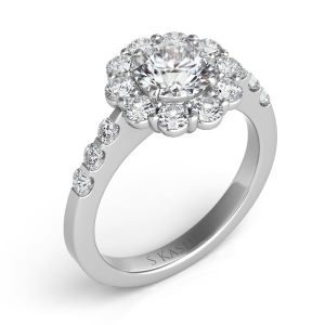 White Gold Engagement Ring