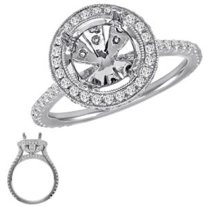 White Gold Engagement Ring