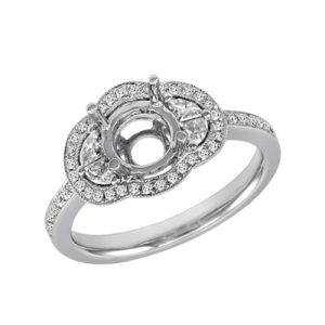White Gold Engagement Ring