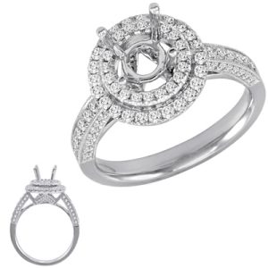 White Gold Engagement Ring