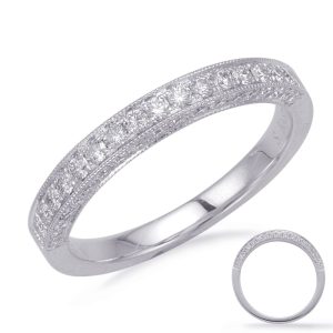 White Gold Matching Band