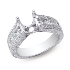 White Gold Engagement Ring