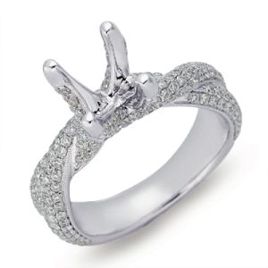White Gold Engagement Ring