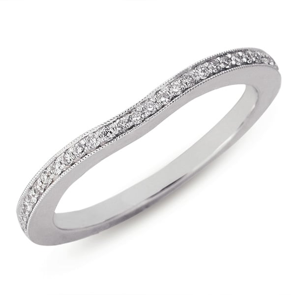 White Gold Matching Band