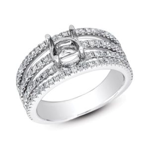 White Gold Engagement Ring