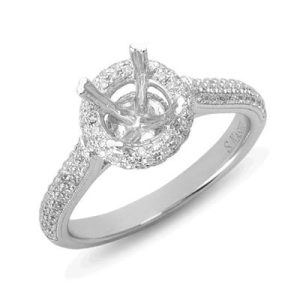 White Gold Engagement Ring