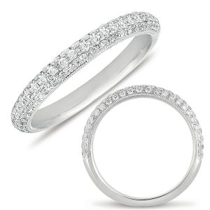 White Gold Matching Band