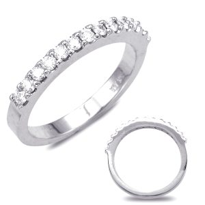 White Gold Matching Band