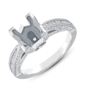 White Gold Engagement Ring